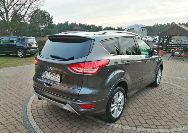 Ford Kuga cena 67900 przebieg: 145000, rok produkcji 2016 z Świebodzice małe 326